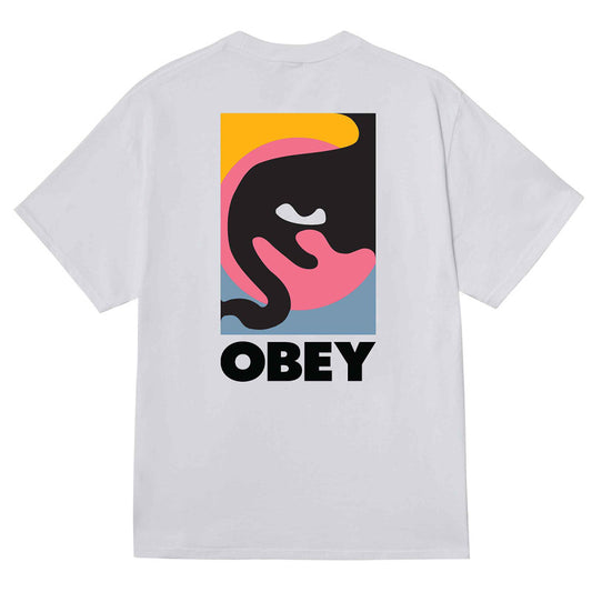 Obey Quarter Icon T-Shirt White