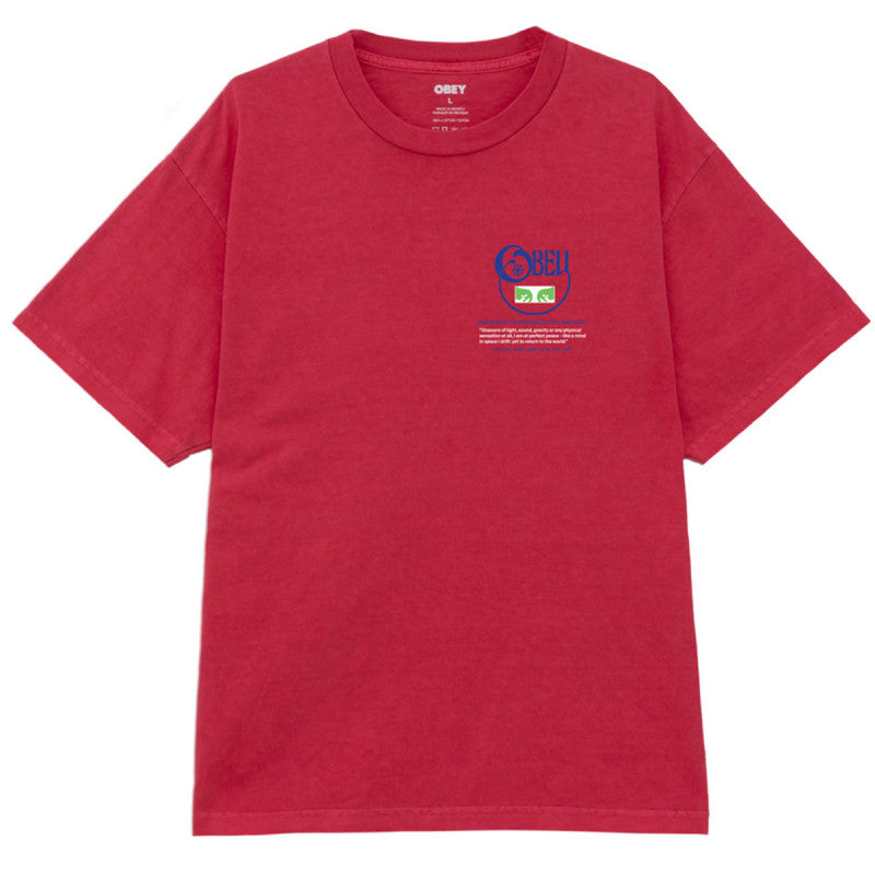 Obey Relax T-Shirt Pigment Raspberry