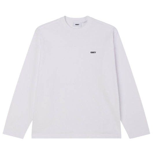 Obey Routine Longsleeve T-Shirt White