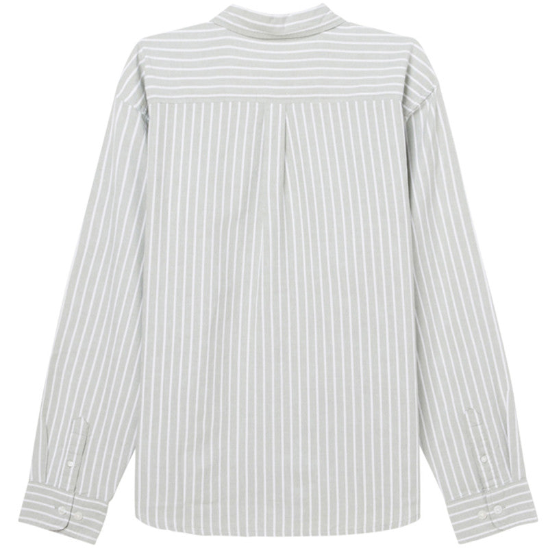 Obey Rowena Woven Longsleeve Shirt Lily Pad