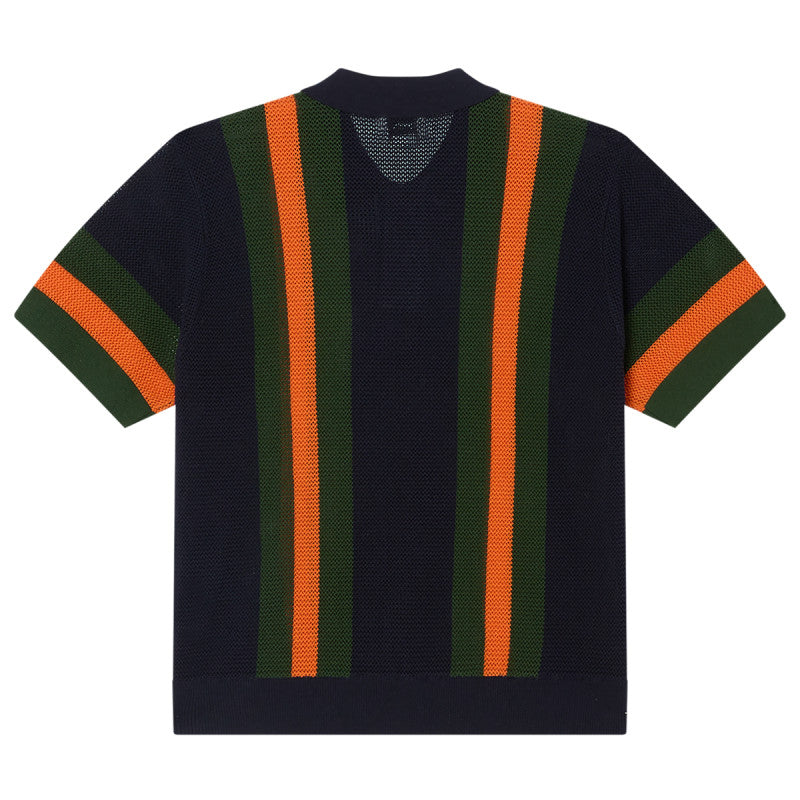 Obey Seth Polo Sweater Dark Navy
