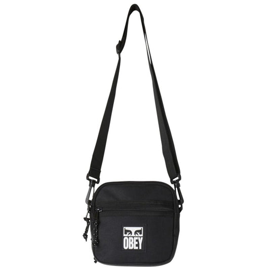 Obey Small Messenger Bag Black