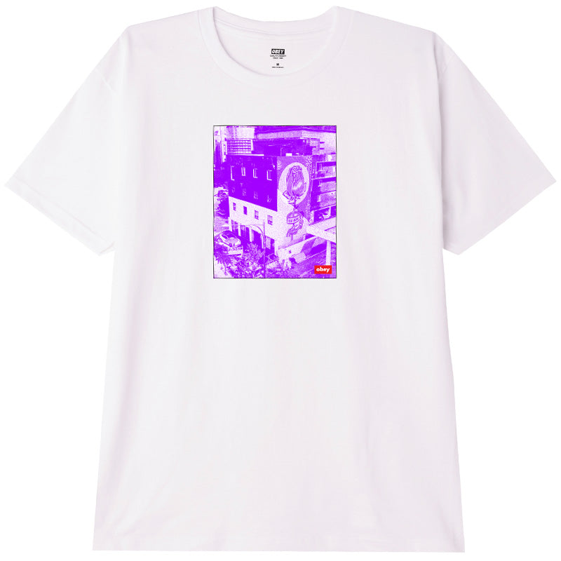 Obey South Korea Photo T-Shirt White