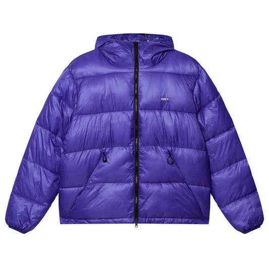Obey Stratus Puffer Jacket Blue