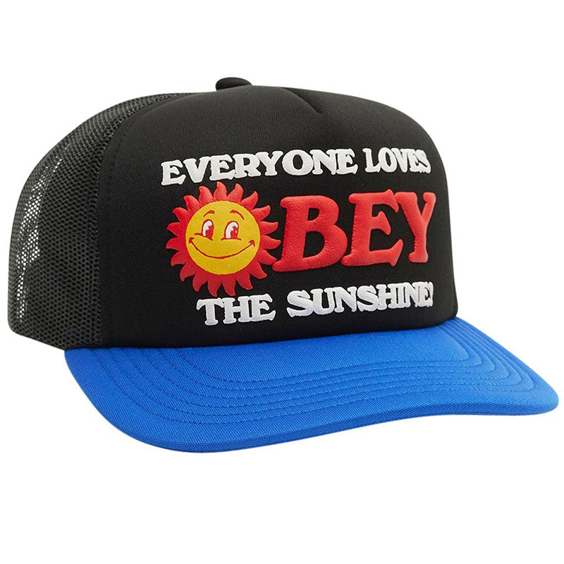 Obey Sunshine Foam Trucker Cap Black