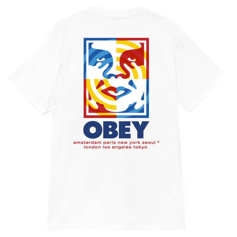 Obey Target Icon T-Shirt White