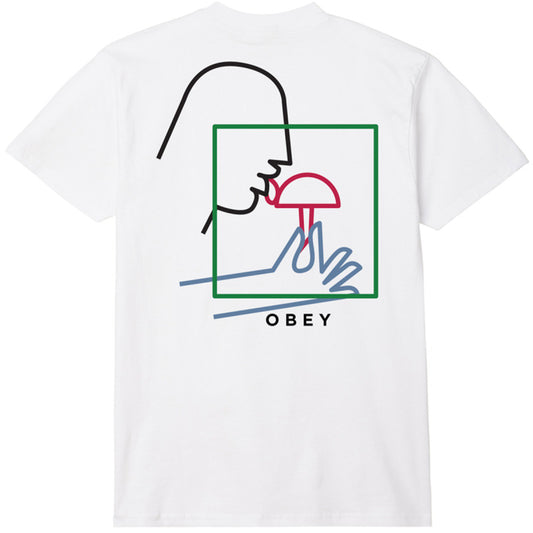 Obey Taste Test T-Shirt White