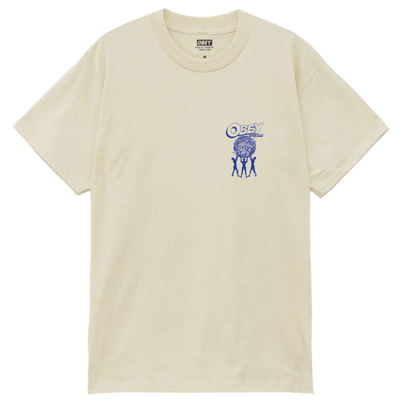 Obey Uplift T-Shirt Cream