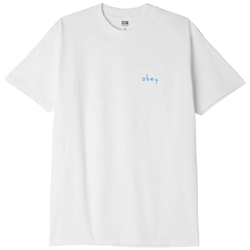 Obey Vase T-Shirt White – Sparky Online Store