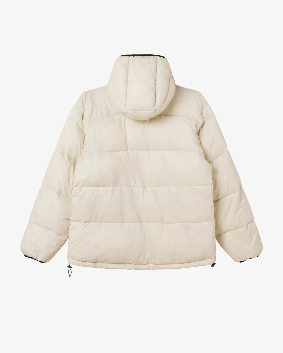 Obey Stratus Puffer Jacket White Onyx