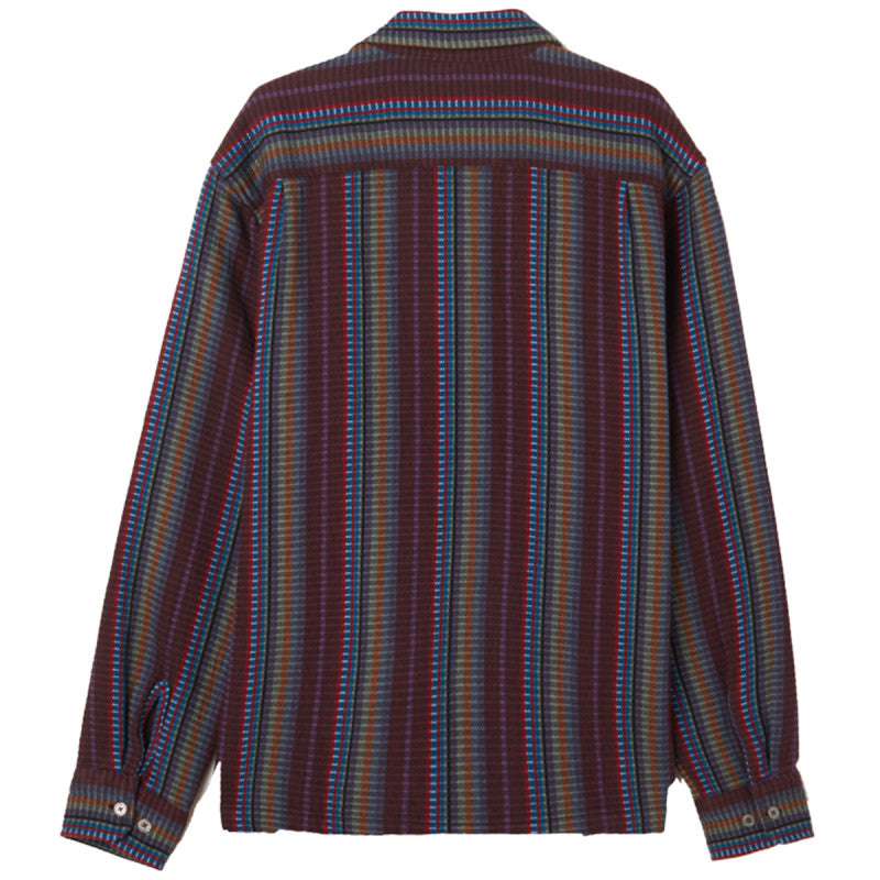 Obey Wanderer Longsleeve Woven Shirt Sepia