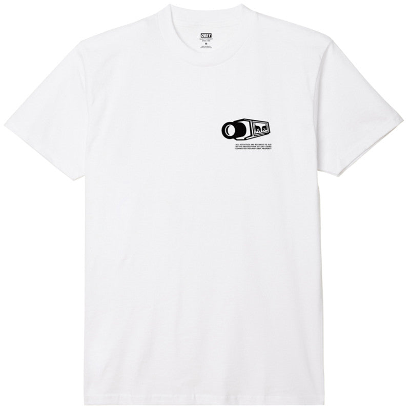 Obey Warning T-Shirt White