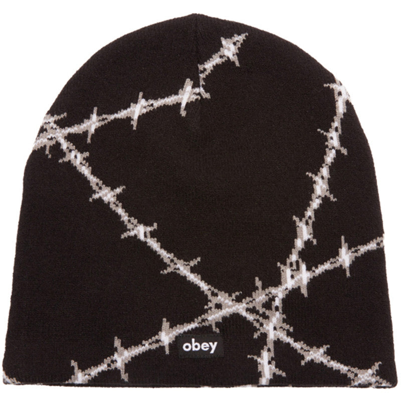 Obey Wire Beanie Black