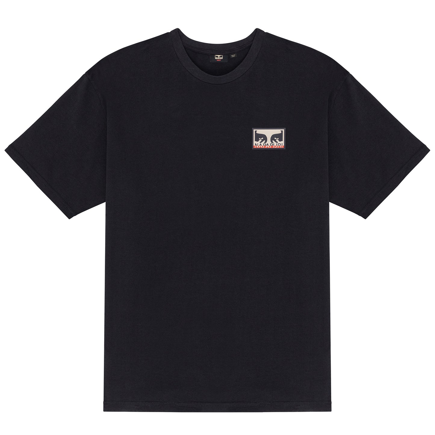 Obey X Napapijri Don't Just Watch It Burn T-Shirt Black