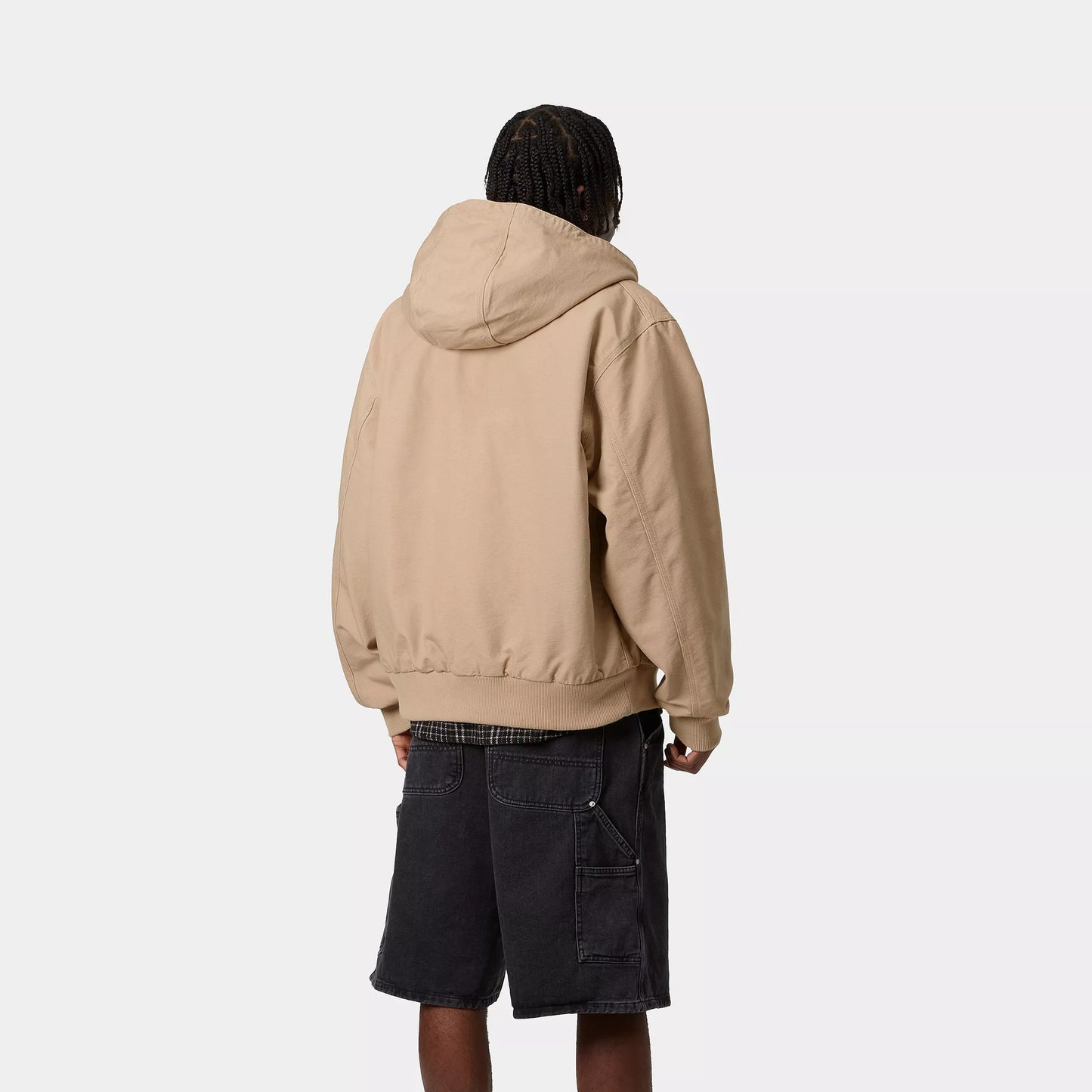 Carhartt WIP OG Active Jacket Dusty H Brown Rinsed