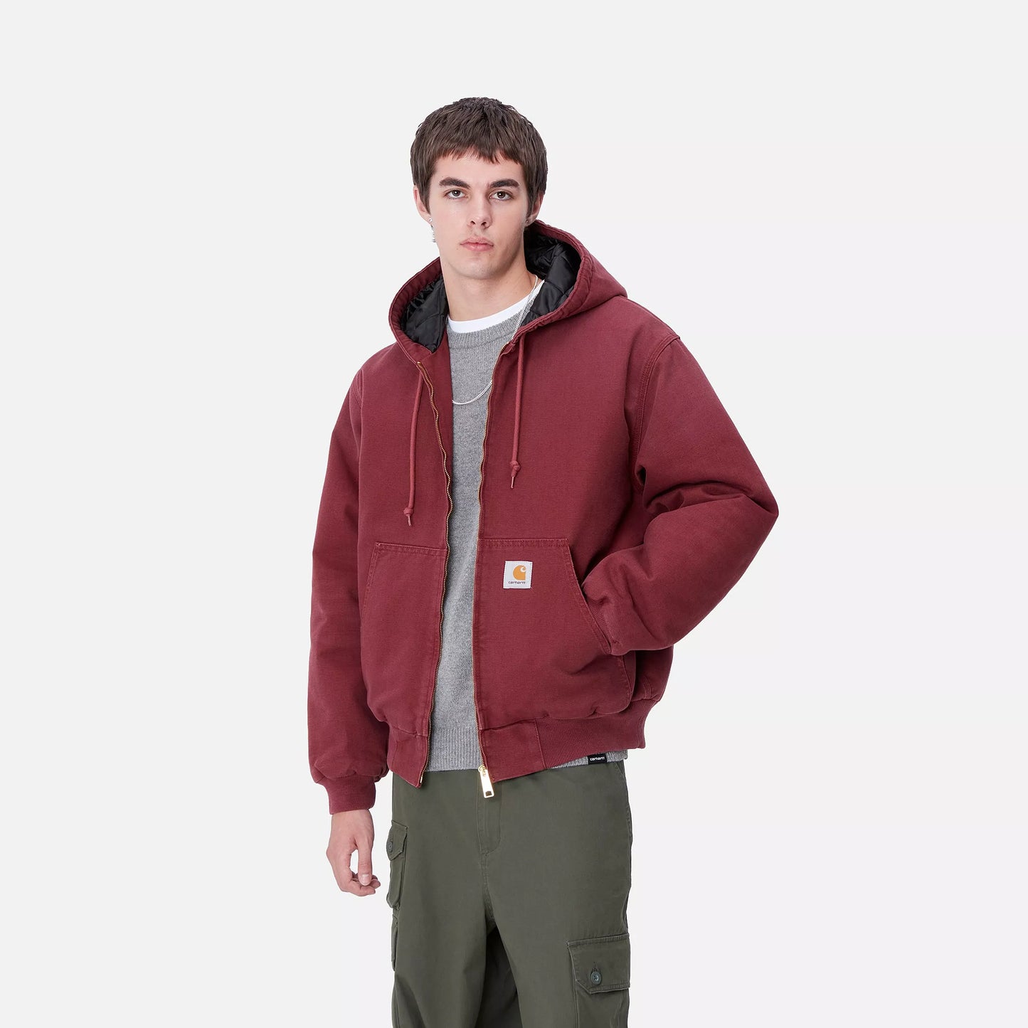 Carhartt WIP OG Active Jacket Malbec Aged Canvas