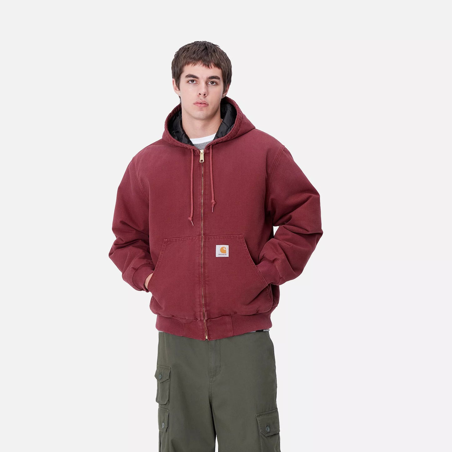Carhartt WIP OG Active Jacket Malbec Aged Canvas