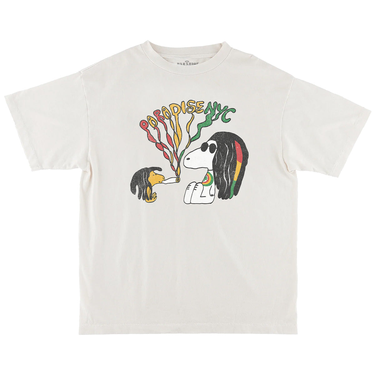 Paradise NYC Beaglize It T-Shirt Off White