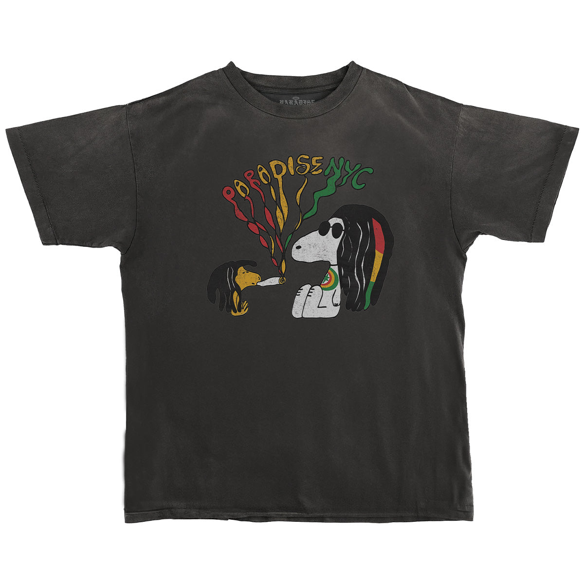 Paradise NYC Beaglize It T-Shirt Vintage Black