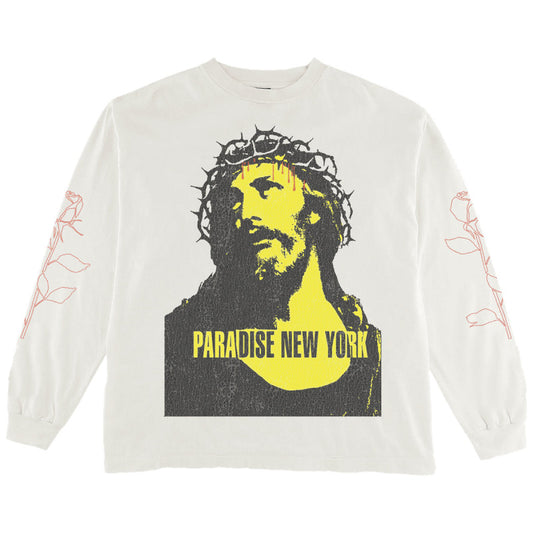 Paradise NYC Kill Your Idols Longsleeve T-shirt White