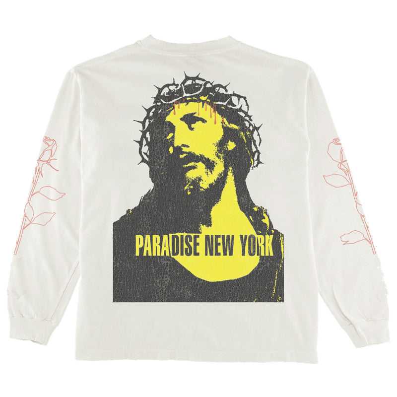 Paradise NYC Kill Your Idols Longsleeve T-shirt White