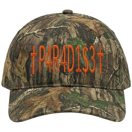 Paradise NYC Paradise Embroidered Camo Hat Camo