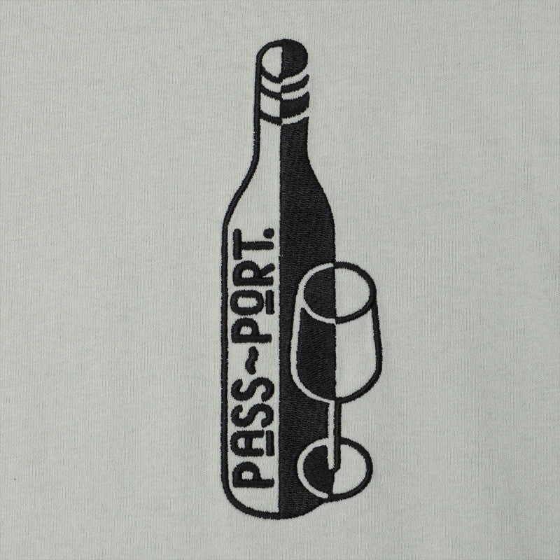 Pass Port ABV T-shirt Harbour Grey