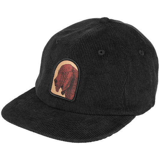 Pass-Port Blood Hound 6 Panel Cap Black