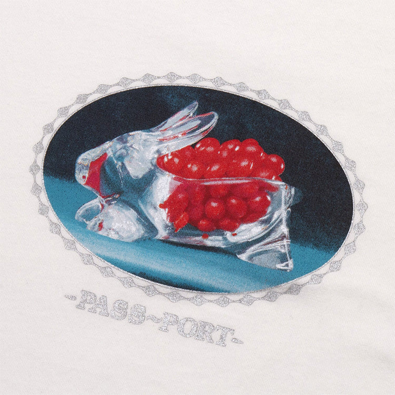 Pass-Port Crystal Bunny T-shirt White