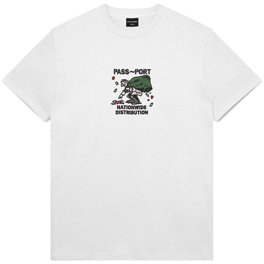 Pass Port Distribution T-shirt White
