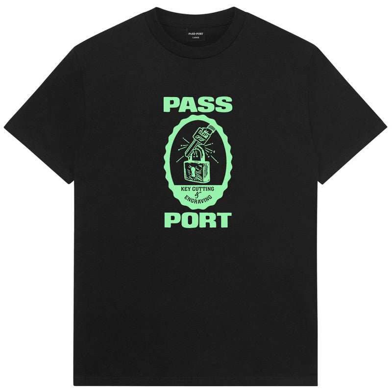 Pass Port Hercu~locks T-shirt Black