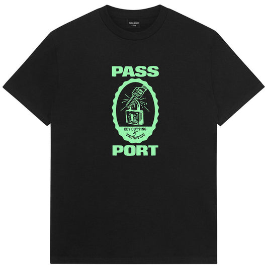 Pass Port Hercu~locks T-shirt Black