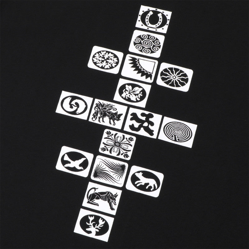 Pass Port Kollaasi T-shirt Black