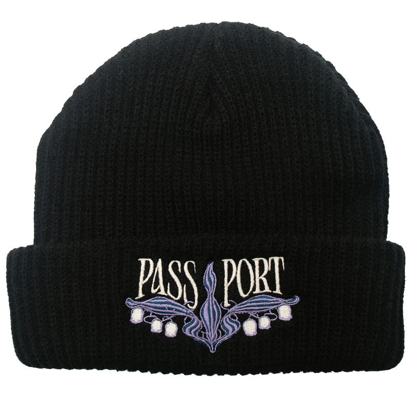 Pass-Port Lily of The Valley Beanie Black