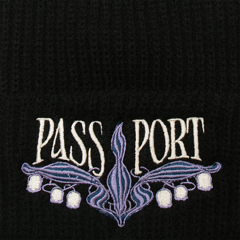 Pass-Port Lily of The Valley Beanie Black