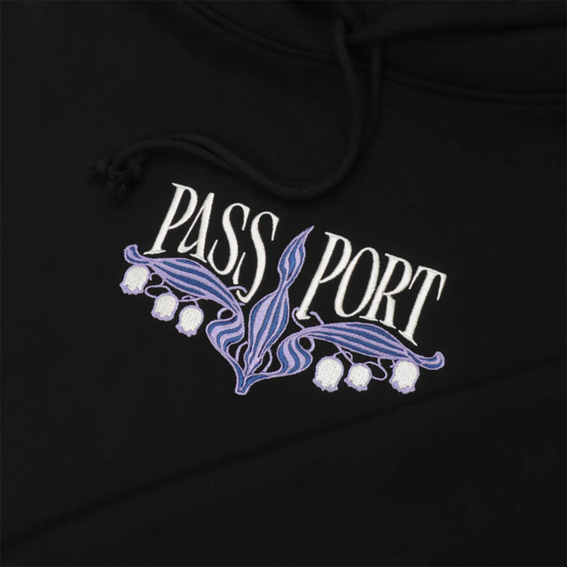 Pass-Port Lily of The Valley Hoodie Black