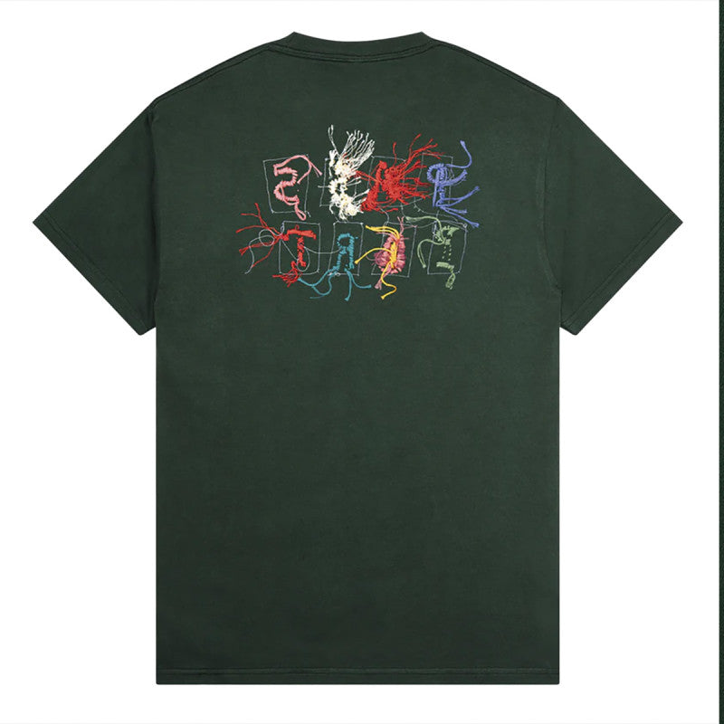 Pass-Port Patchwork T-shirt Forest Green