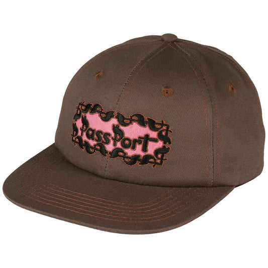 Pass Port Pattoned Casual Cap Bark