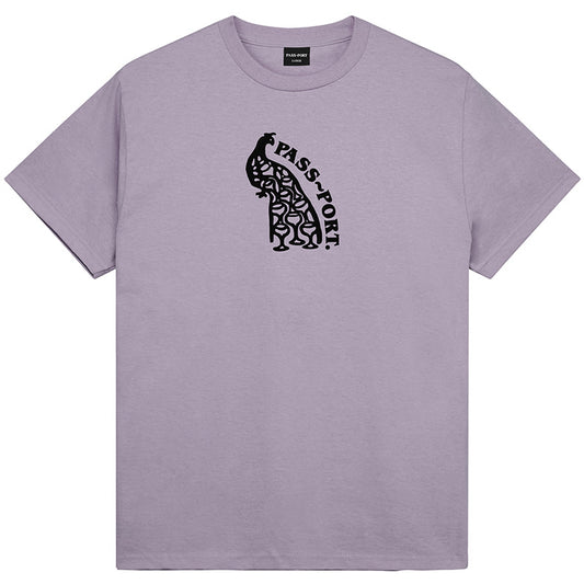 Pass Port Peacock T-Shirt Dusty Lilac