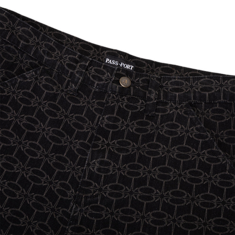 Pass Port Soap Sparkle Workers Club Classic Jeans Washed Black