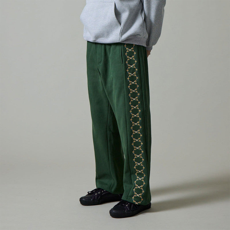 Pass Port Wattle Organic Fleece Track Pant Green