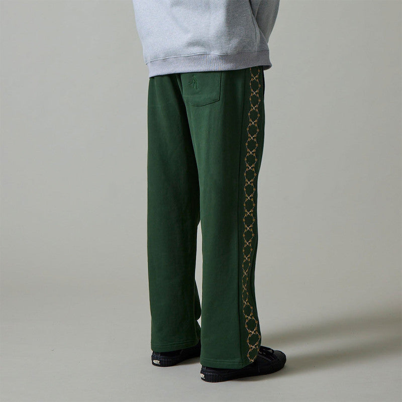 Pass Port Wattle Organic Fleece Track Pant Green