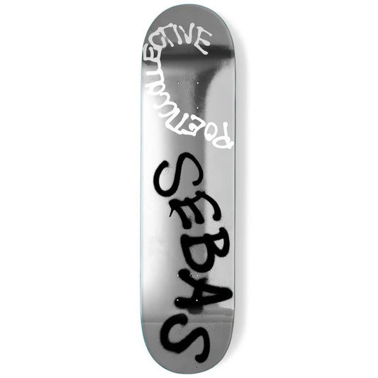 Poetic Sebas Spray Skateboard Deck 8.25