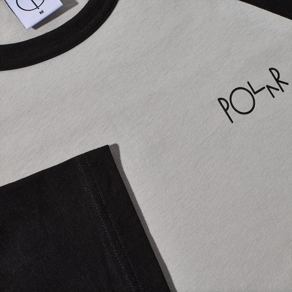 Polar 3/4 Sleeve T-shirt Black/Silver