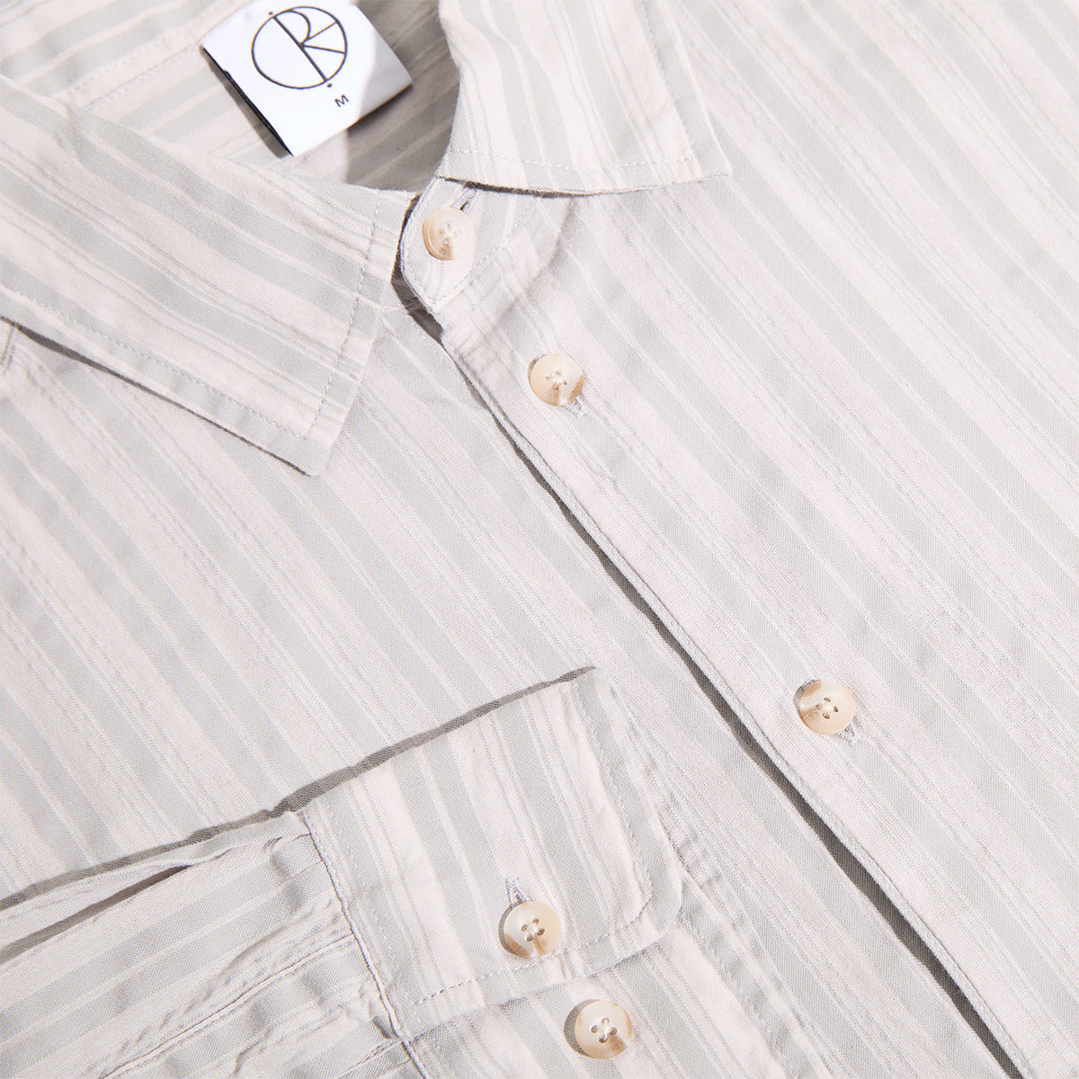 Polar Bart Longsleeve Shirt Grey Stripe