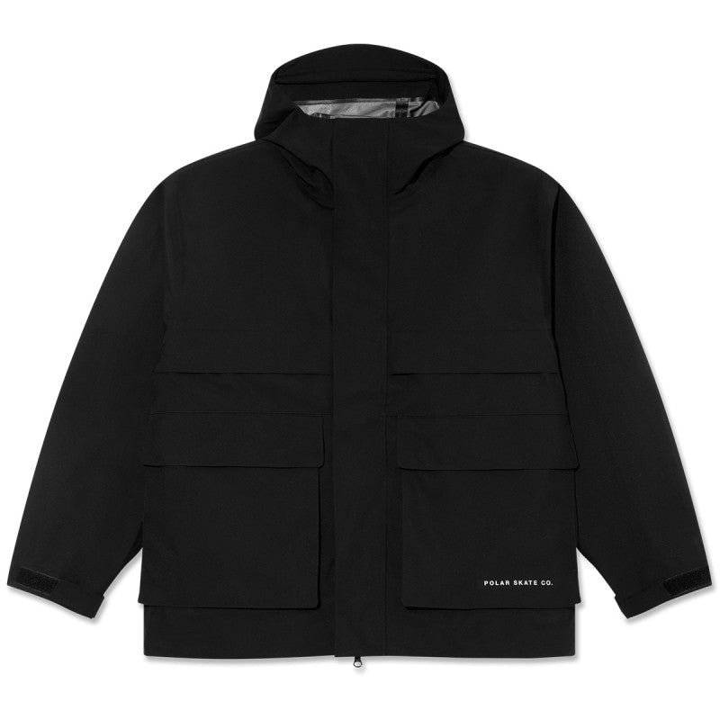 Polar Cargo Shell Jacket Black