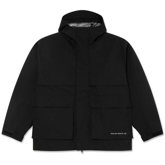 Polar Cargo Shell Jacket Black