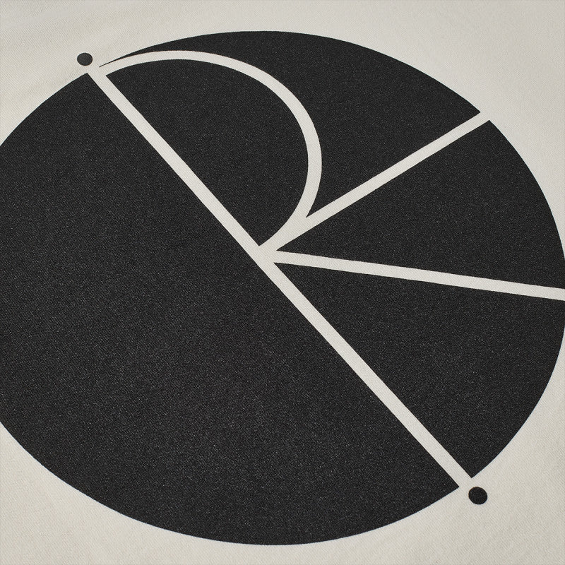 Polar Contrast Fill Logo T-shirt Ivory/Black