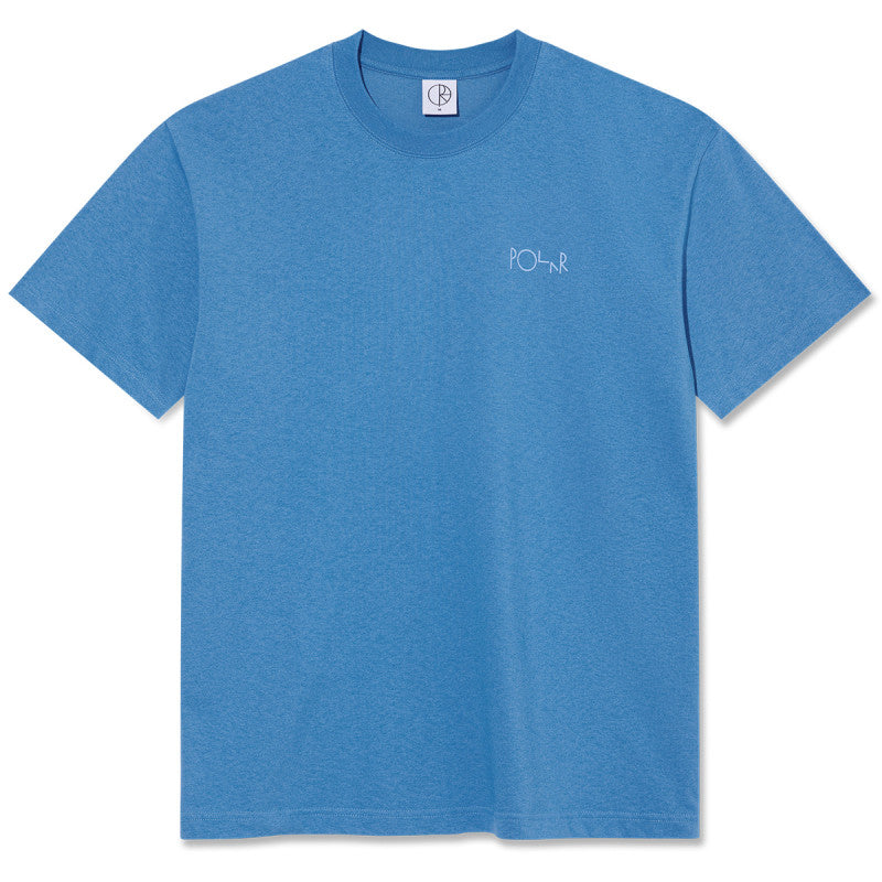 Polar Contrast Stroke Logo T-Shirt French Blue