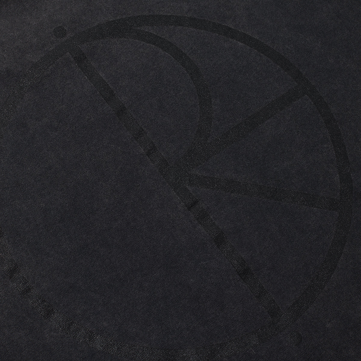 Polar Contrast Stroke Logo T-shirt Silver Black/Black
